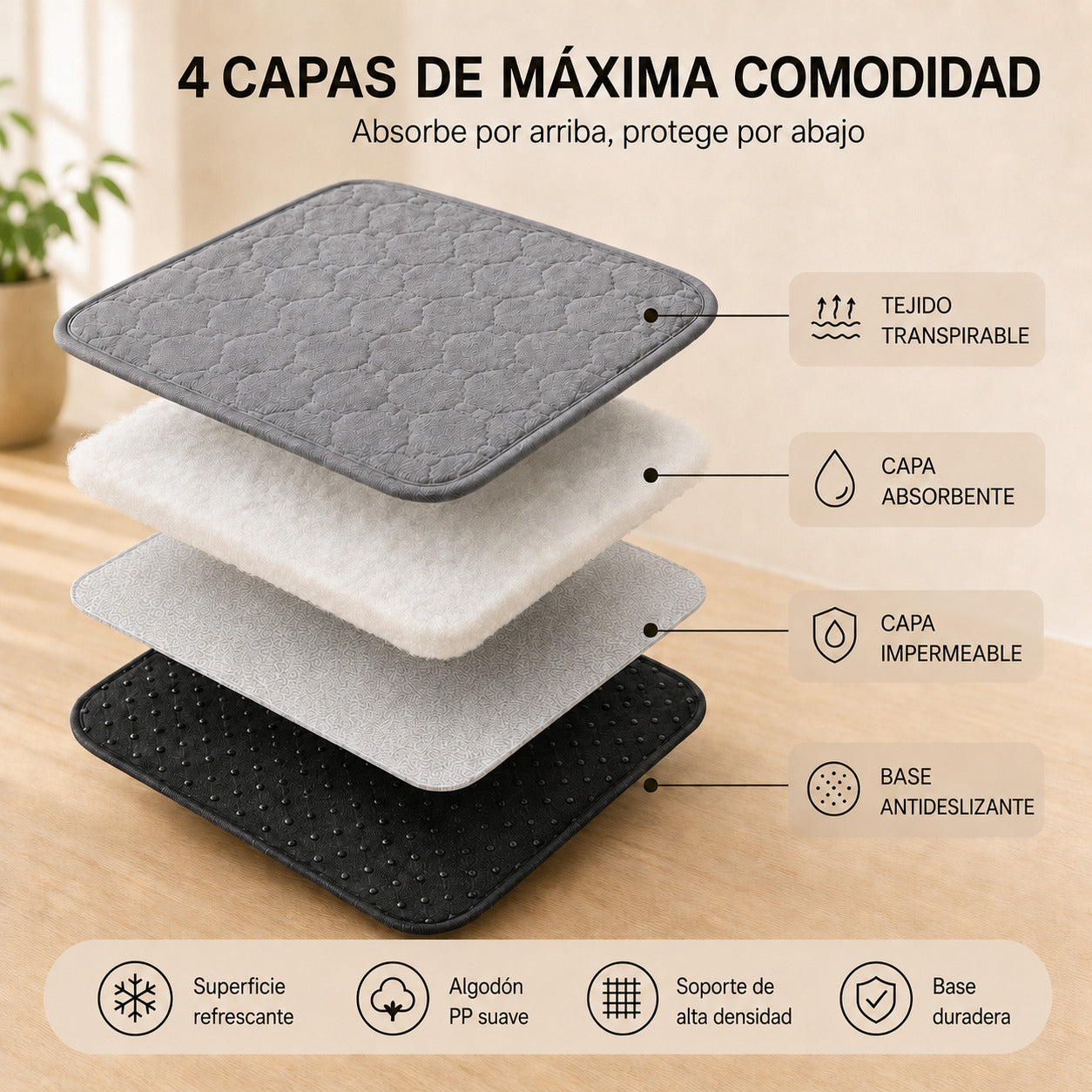 Empapador Lavable para Perros Vettina™