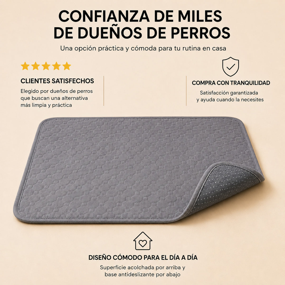 Empapador Lavable para Perros Vettina™